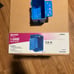 50X Carlon Work Electrical Switch and Outlet Boxes w/ Bracket PVC Blue 1-Gang