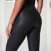 NWT Spanx Faux Leather Leggings size Medium in Black