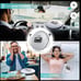 HOTT CD611T Gray Portable Bluetooth CD Player