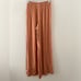 Victoria’s Secret Luxe Copper Leaf Satin Cami & Wide Leg Pajamas Set Size Small