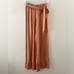 Victoria’s Secret Luxe Copper Leaf Satin Cami & Wide Leg Pajamas Set Size Small