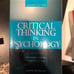 Critical thinking in psychology