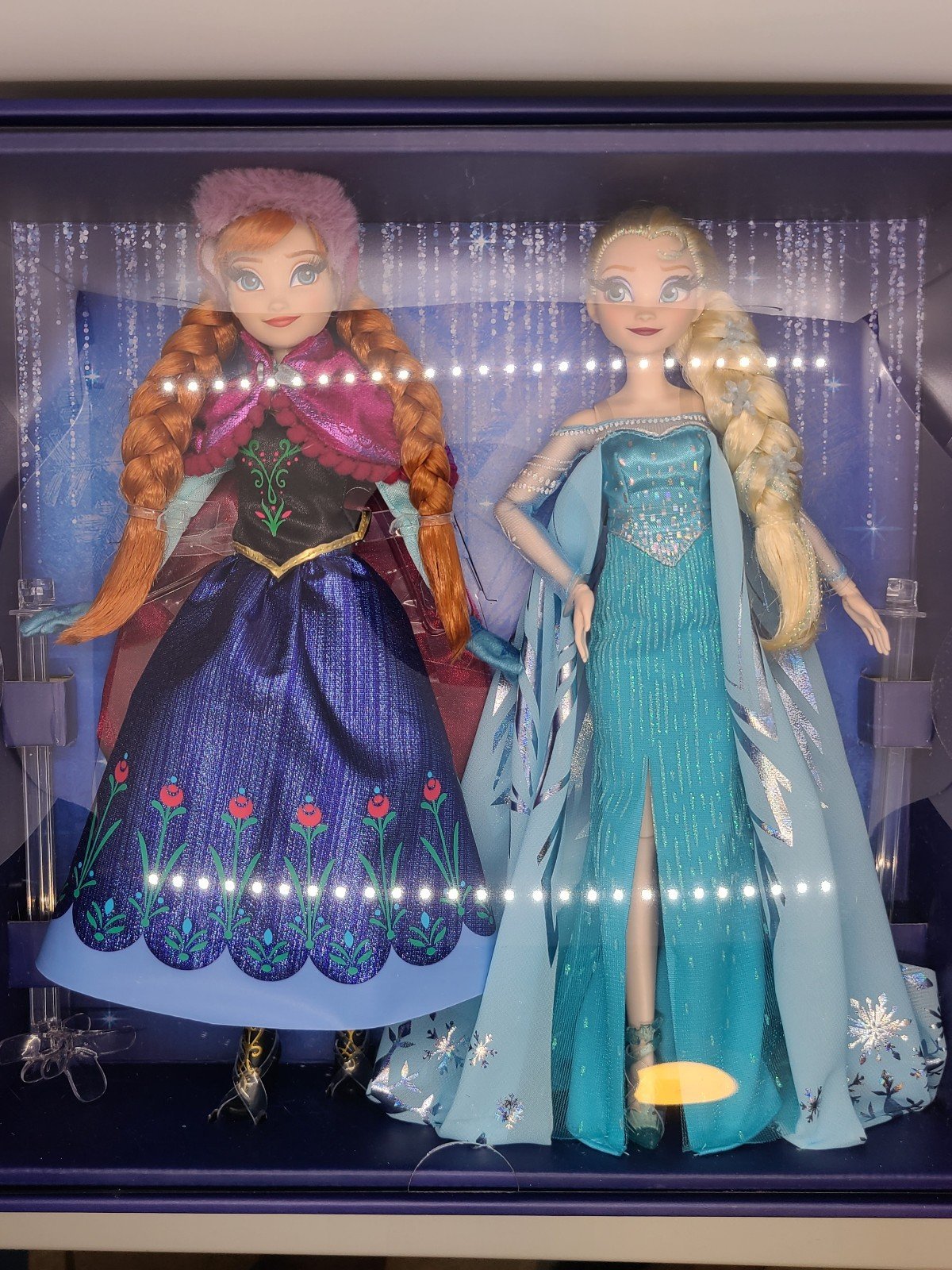 Mattel Disney100 Frozen Anna and Elsa Collector Dolls 2023
