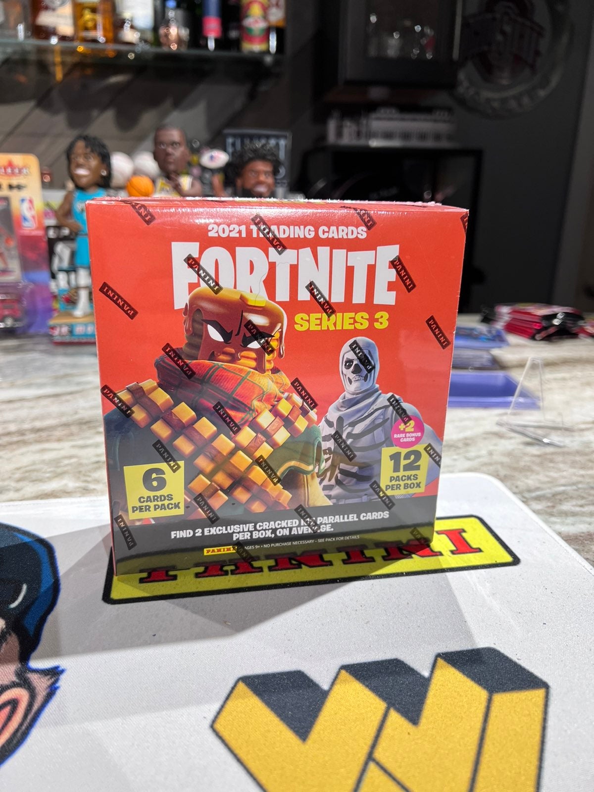 2021 Panini Fortnite SERIES 3 Mega Box 12 Packs 72 Cards! SHIPS FAST!