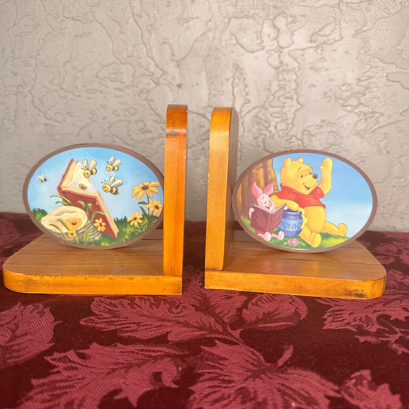 Rare Winnie the Pooh Bookends