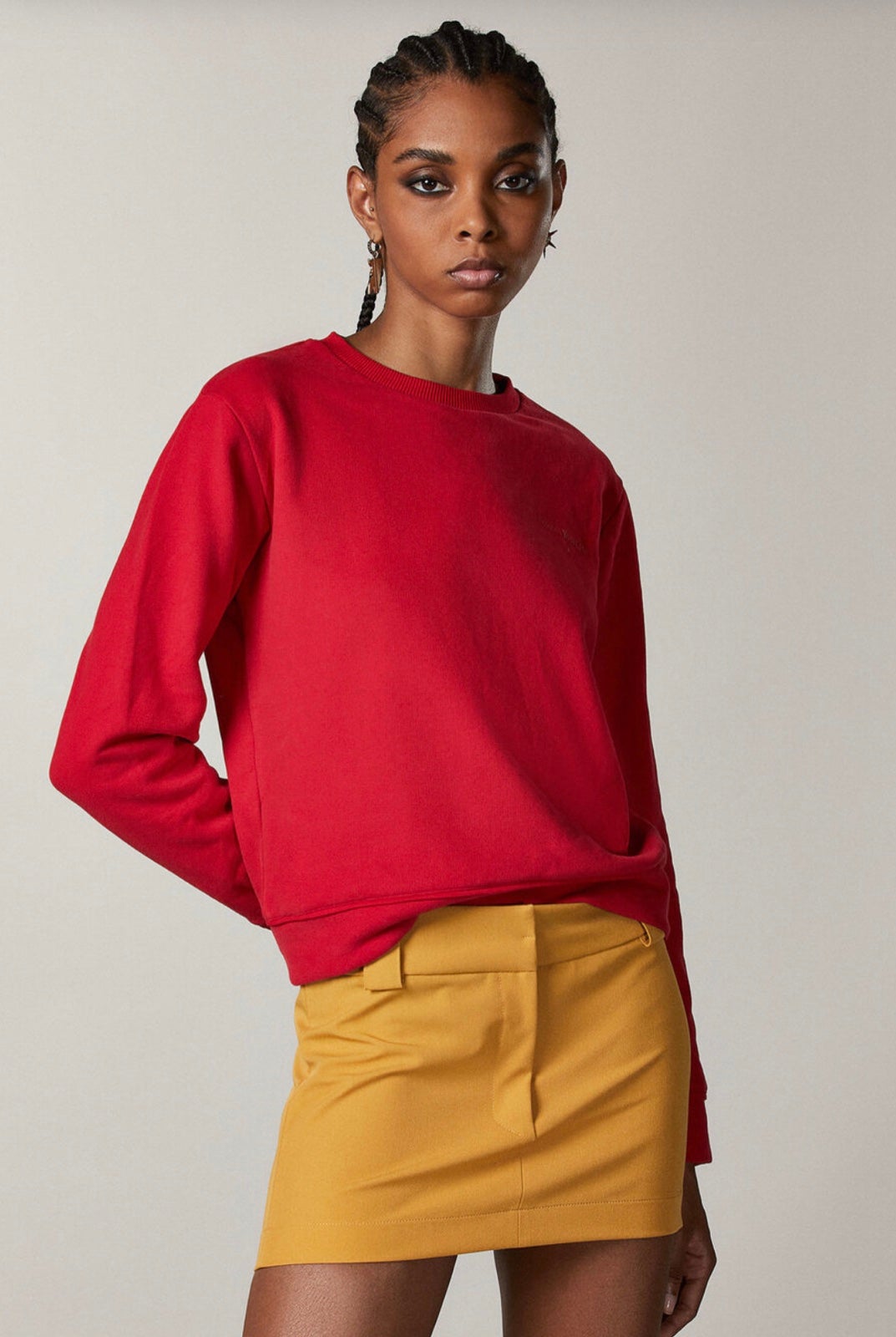 Patrizia Pepe Round Neck Sweatshirt