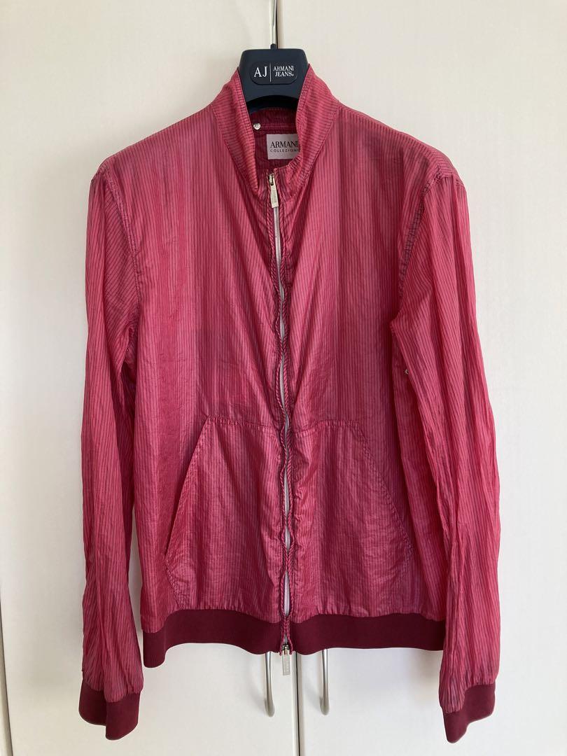 ☆ ARMANI COLLEZIONI ☆ Spring/Summer Striped Nylon Jacket