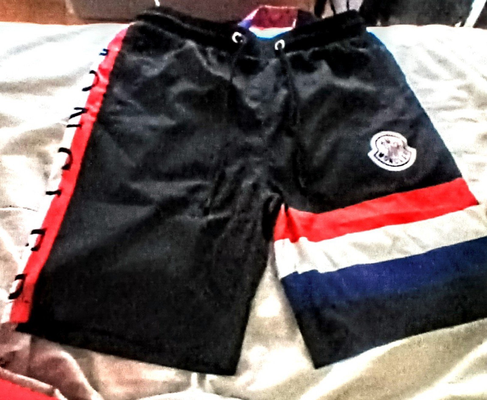 *NWT* *MONCLER: MEN'S DRAWSTRING BATHING SUIT SHORTS*-*SIZE: LARGE*