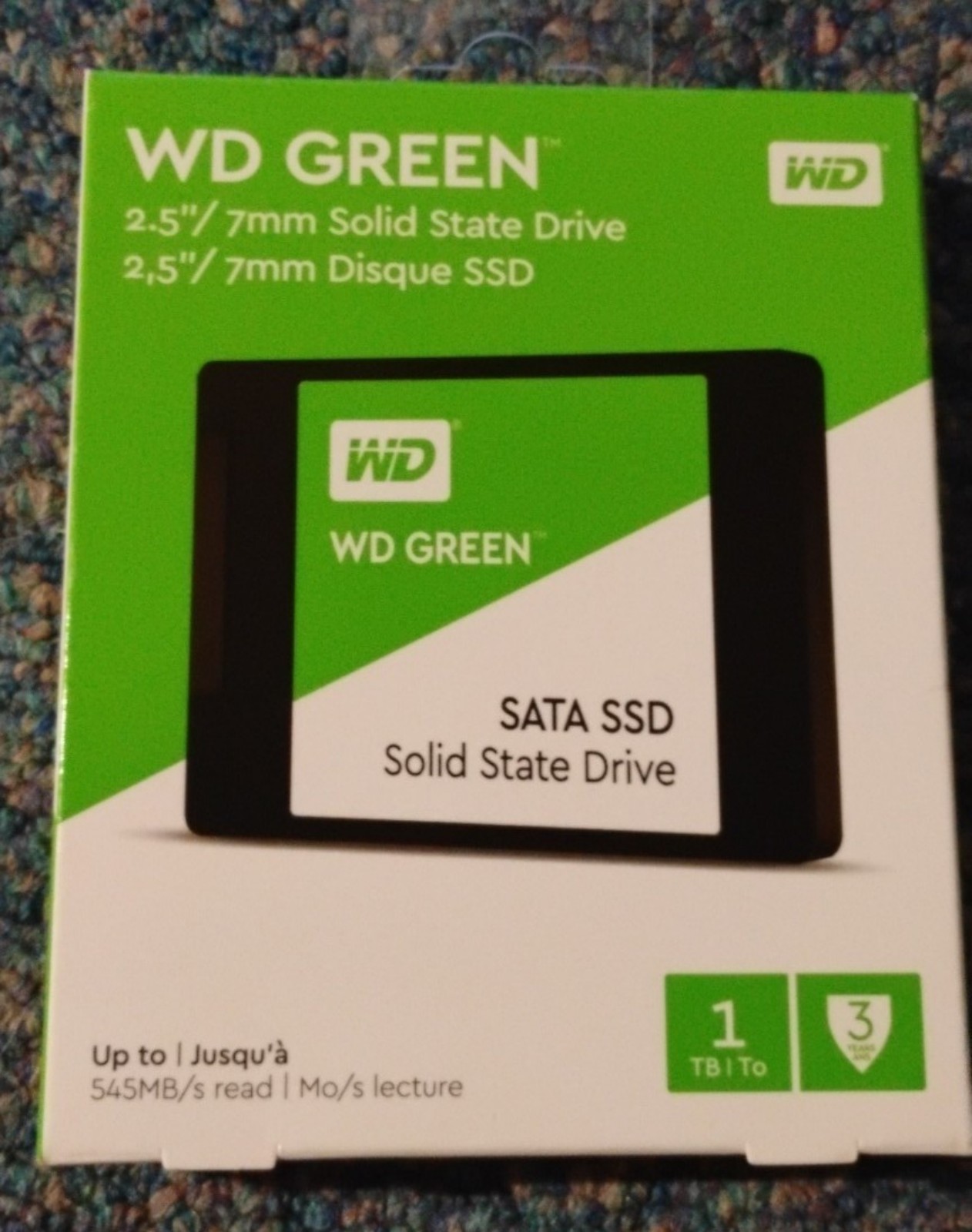 Western Digital Green 1tb sata SSD