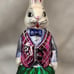 Christopher Radko Billy Bunny Full Size, 6 Glass Handpainted Easter Ornament