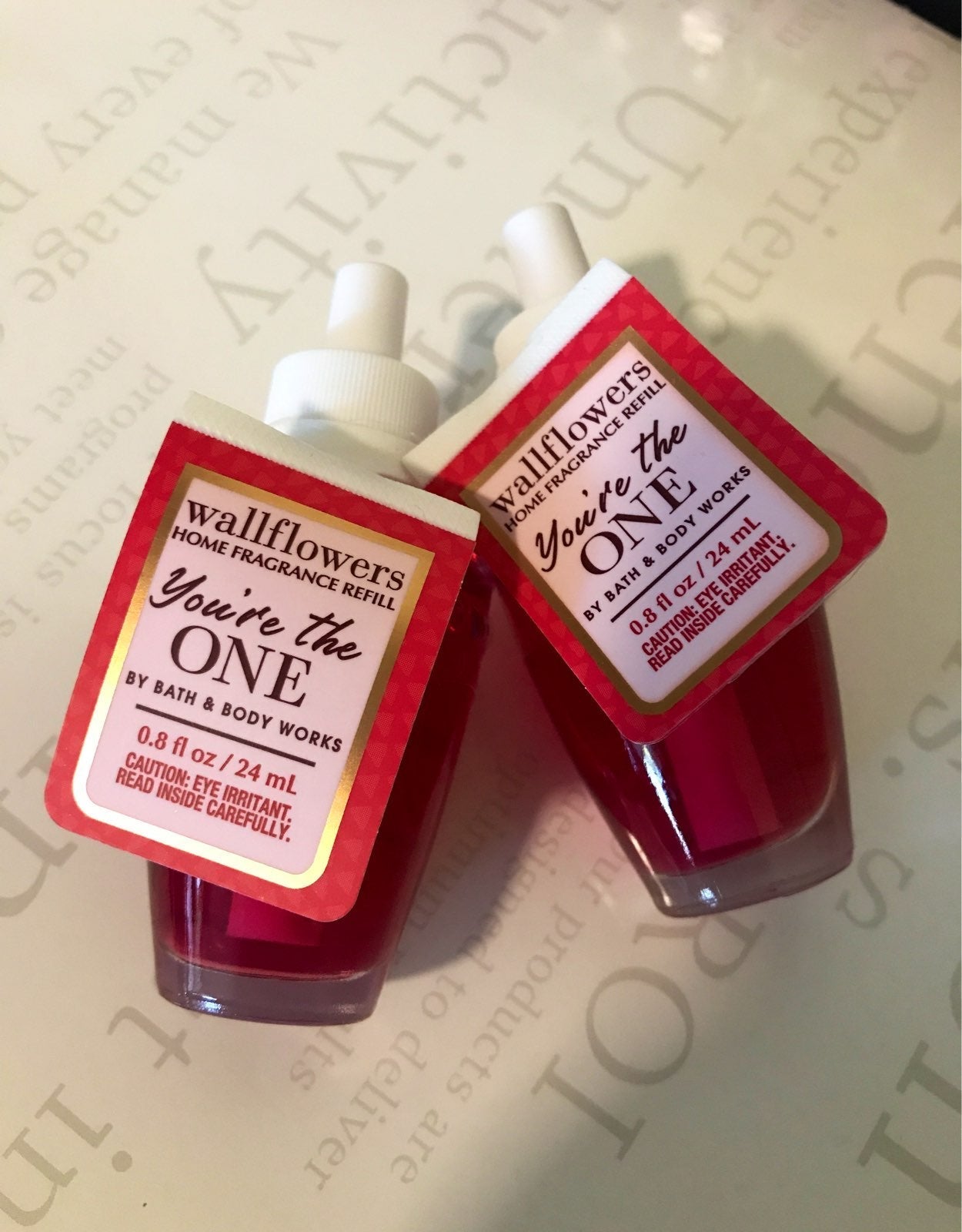 Bath & body works Wallflower fragrance Refill You’re the one