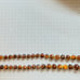 Vintage Bakelite Swirl bead chunky necklace