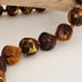 Vintage Bakelite Swirl bead chunky necklace