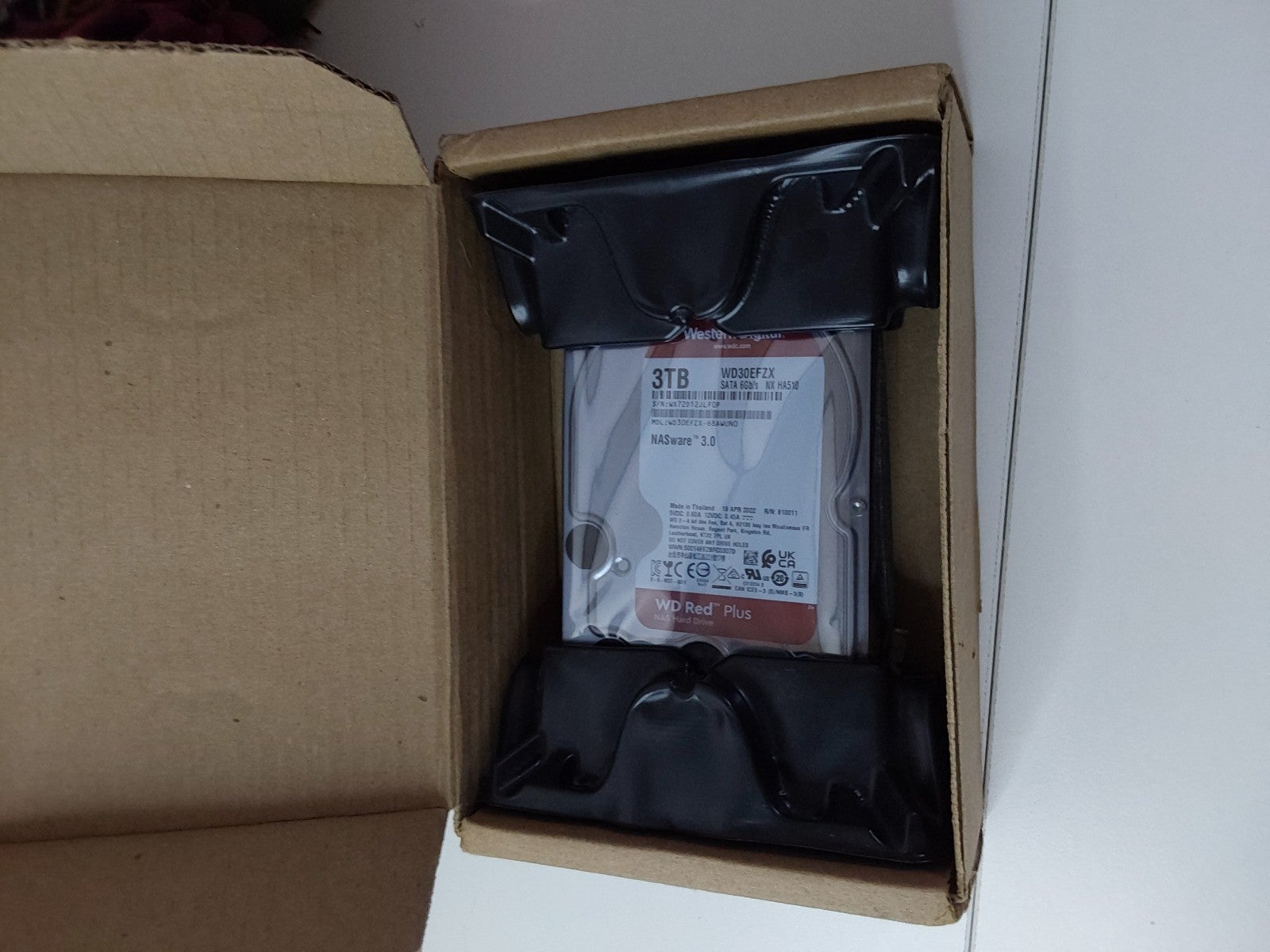 WD Red Pro 3TB Internal Hard Drive
