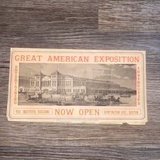 Rare Great American Exposition Huntington Ave, Boston Advertising