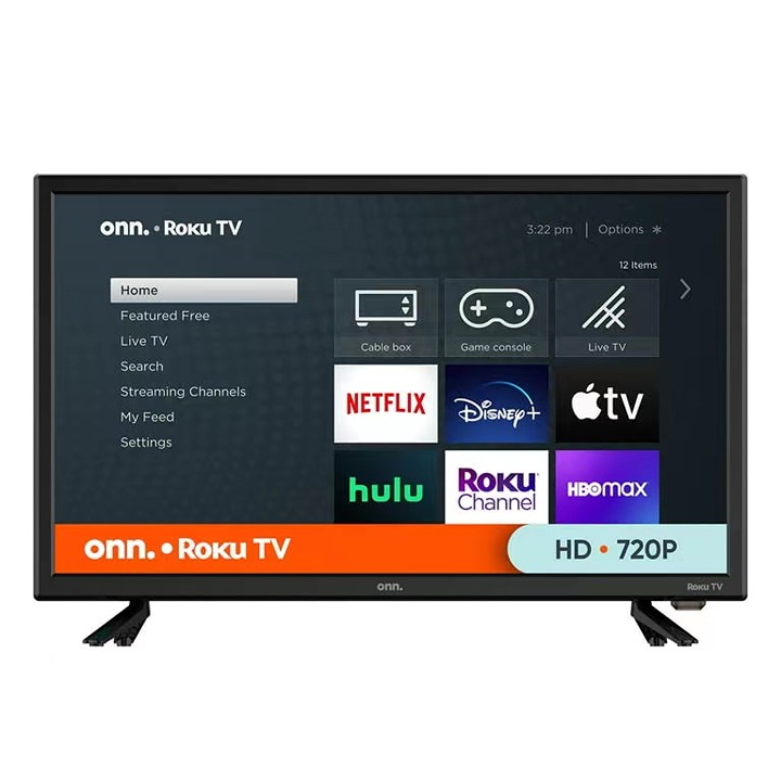 onn. 24” Class HD (720P) LED Roku Smart TV