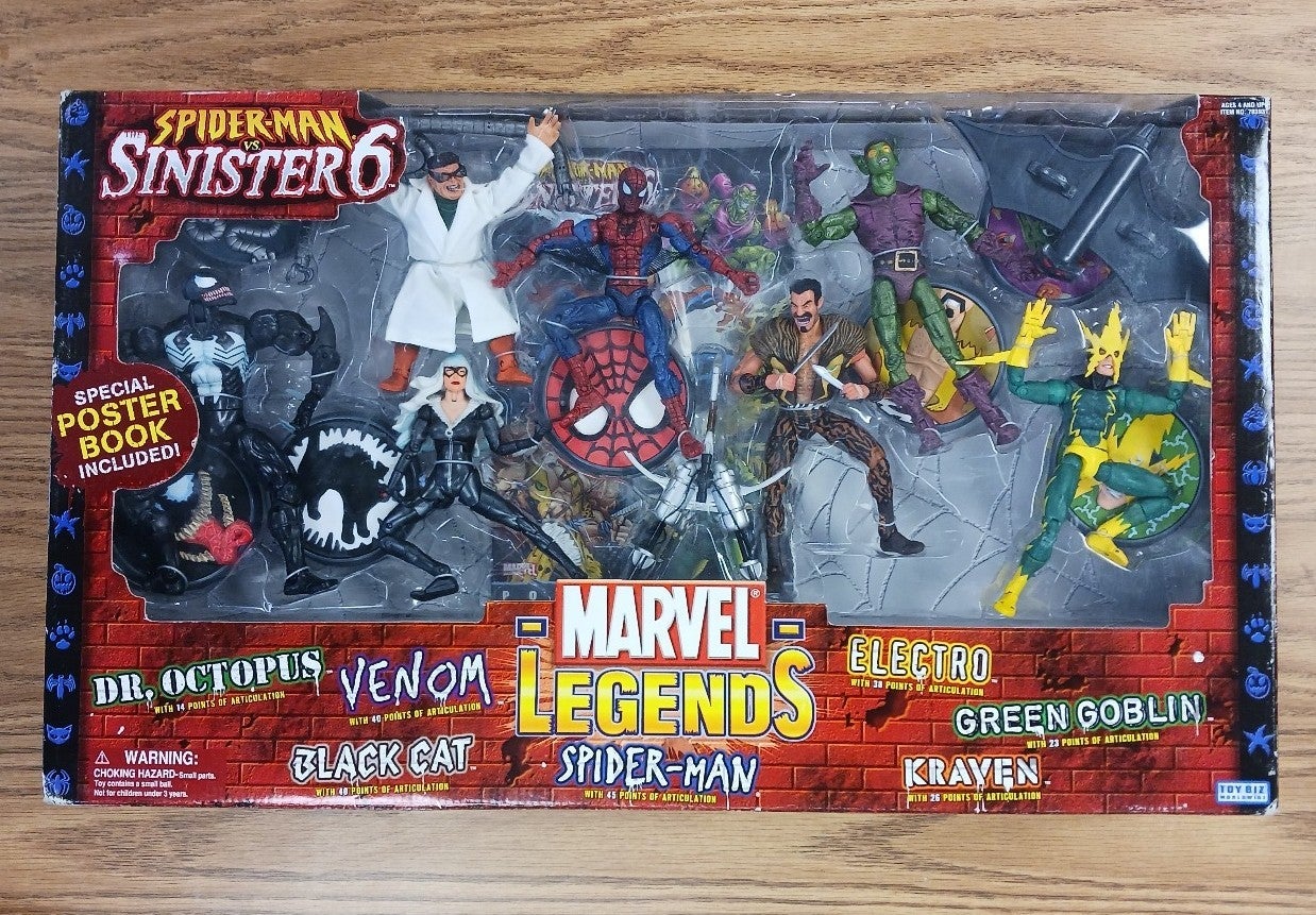 Marvel Legends Spiderman Vs. Sinister 6