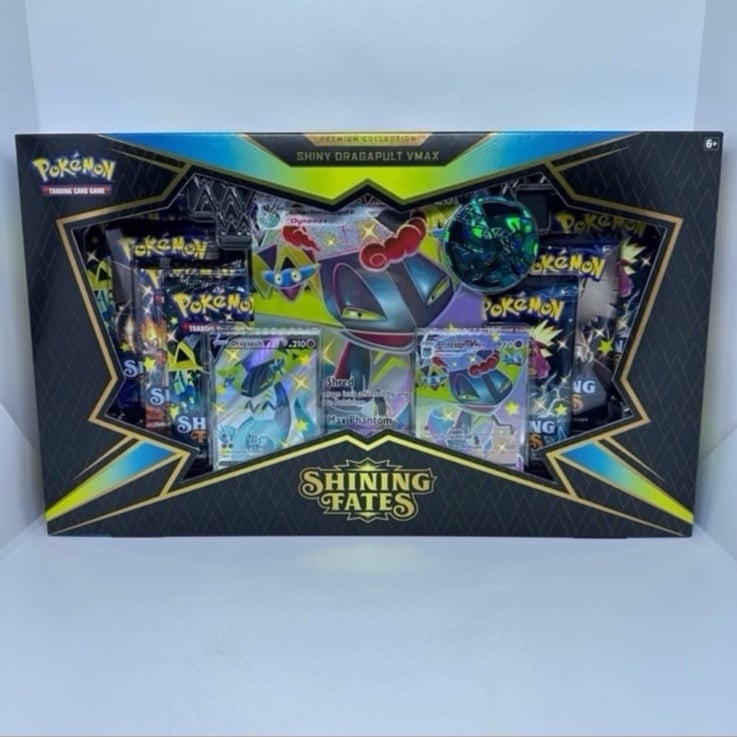 Pokémon Shining Fates Premium Collection Shiny Dragapult Box