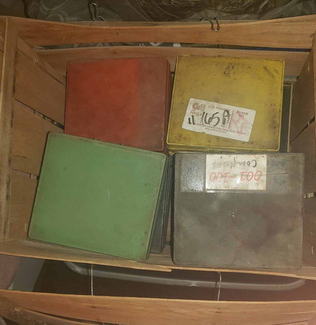 11 boxes of vintage flash art cards