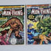 Man Thing 5, 6, 7, 10, 11-13, 16, Giant Size 2, 4, 5, Fear 14 Vol 2 #1 Lot Of 13