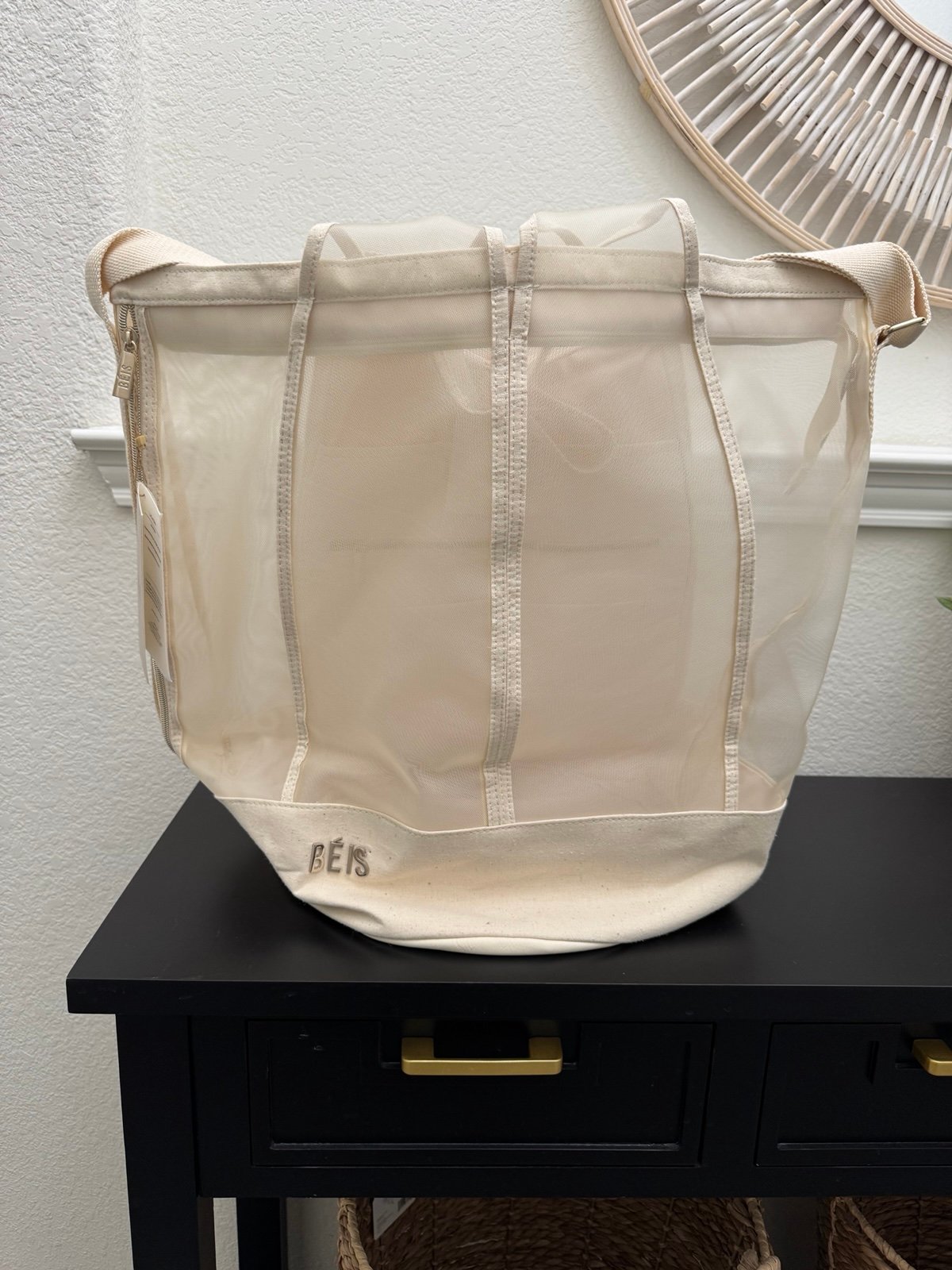 NWT BÉIS The Phat Sack Tote Carryall Shoulder bag Sold Out OG Limited Edition