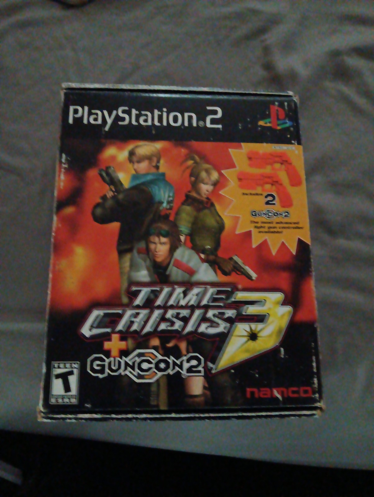 Time Crisis 3 + guncon for the Playstation 2