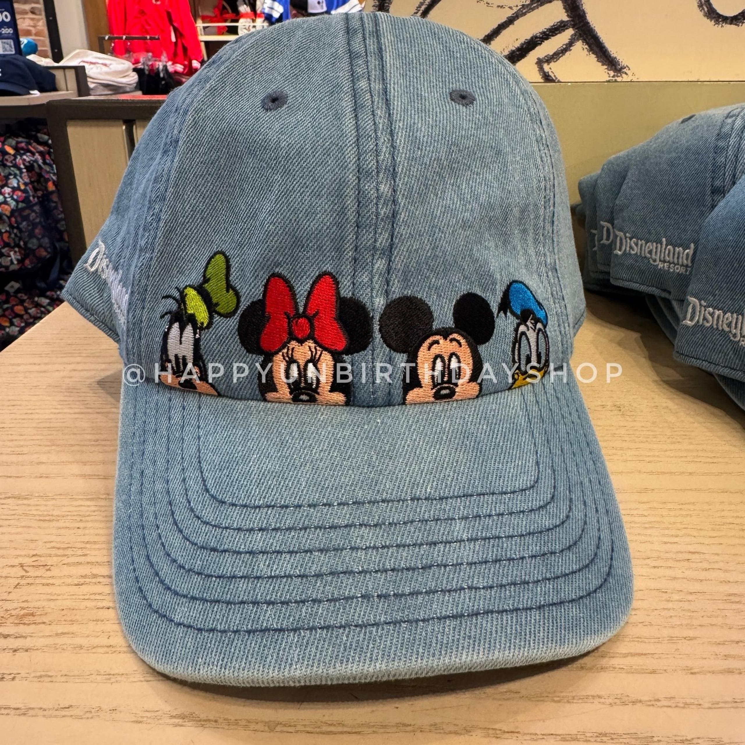 Disney Parks Disneyland Mickey and Friends Denim Hat