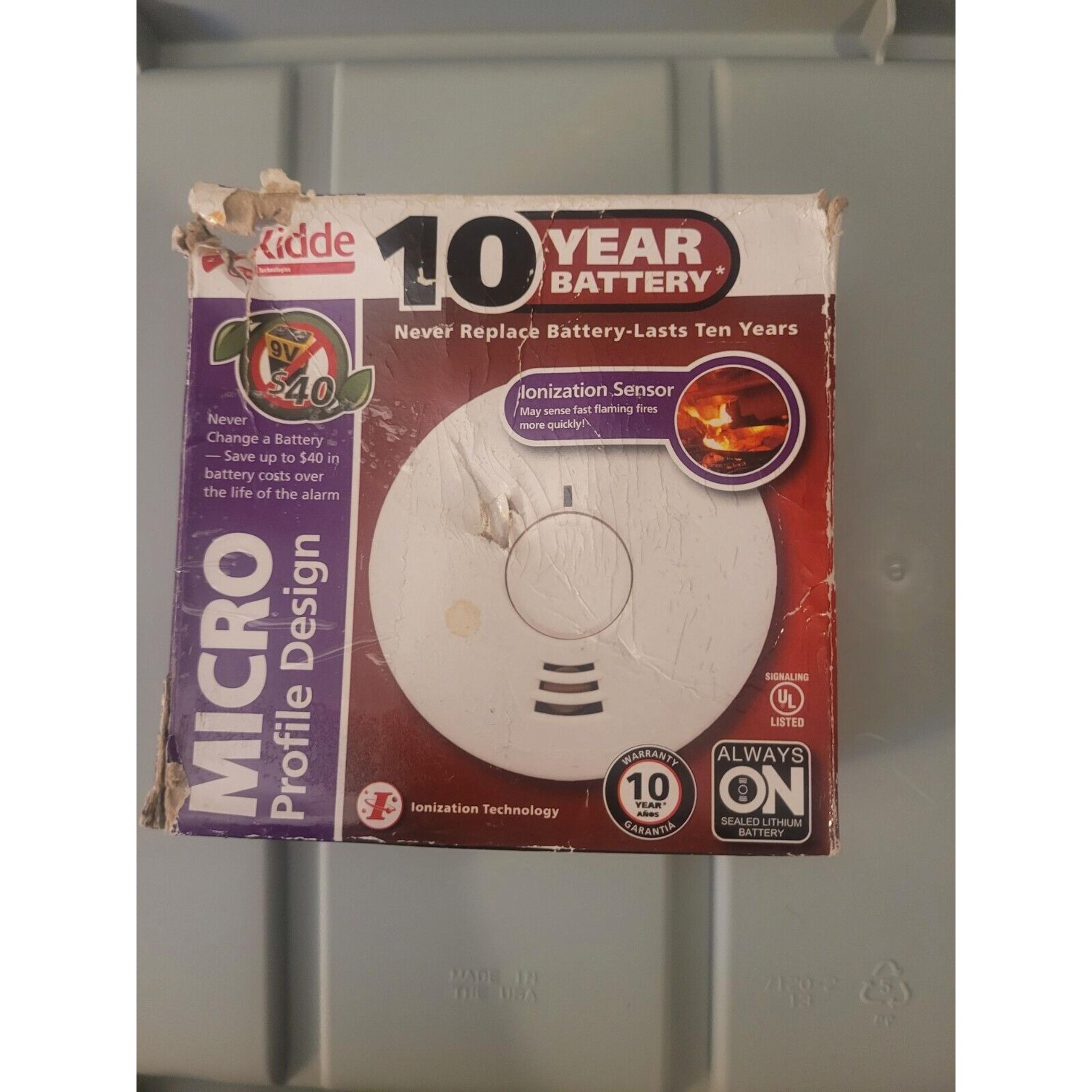 Kidde Battery-Operated Combination Carbon Monoxide and Smoke Alarm