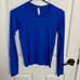 Women Lululemon Swiftly Tech Long Sleeve 2.0 Symphony Blue Size 4