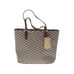 MICHAEL KORS Jet Set Item Natural Luggage Large Pocket Multi Function Tote Bag
