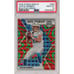 Graded 2020 Panini Mosaic Justin Herbert #263 Reactive Green Rookie Card PSA 10
