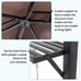 5' x 8' Outdoor Grill Gazebo