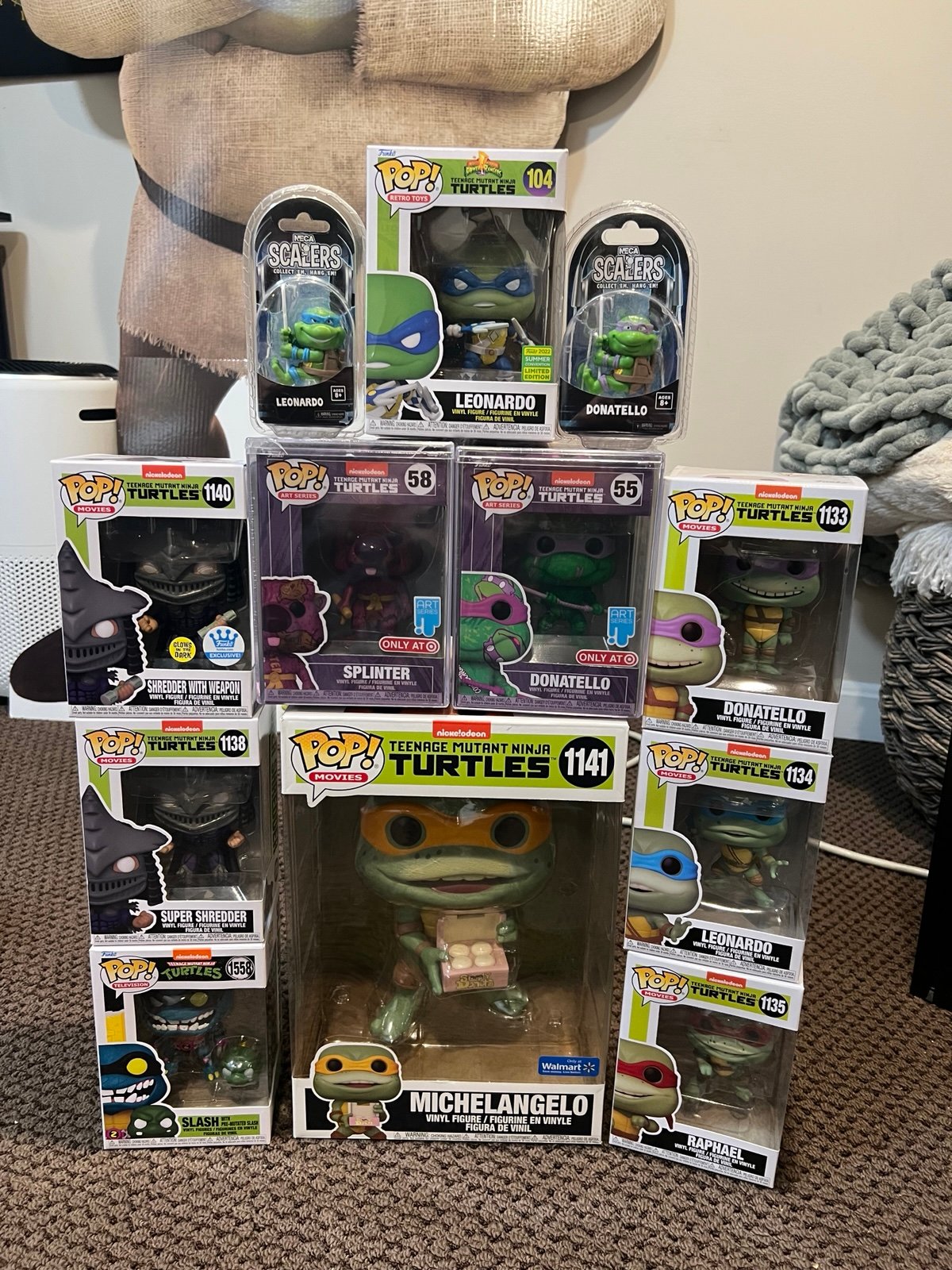 Ninja Turtles Funko Pop Lot - Big Lot of TMNT Funkos