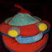 Rare Disney little einsteins pat pat red rocket backpack