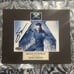 Signed Hugh Jackman 5x7 black matted to 8x10 color photo authenticated 1500604
