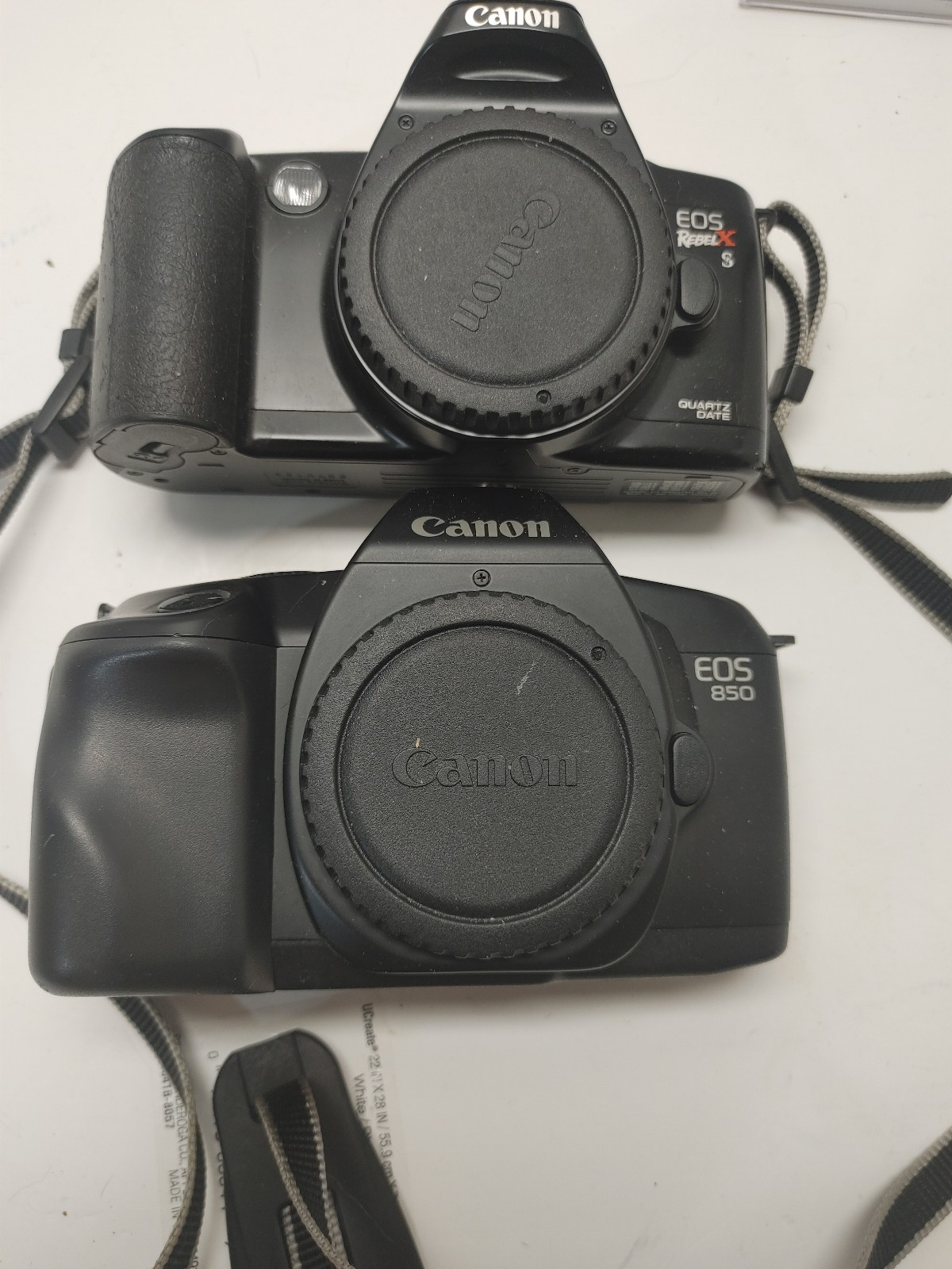Canon EOS Rebel XS 35mm SLR Film Cameras. & Rebel Eos 850.