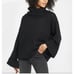 Show Me Your Mumu Hicks Sweater Black Waffle Knit Size M Turtleneck Boho EUC