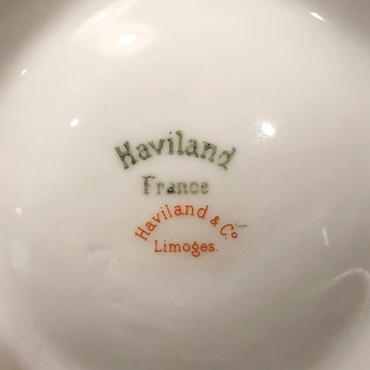 Haviland Limoges Porcelain Oyster Plate