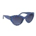 Kate Spade PAISLEIGH Blue Print Cat Eye Sunglasses - Blue/Black/White - NWT