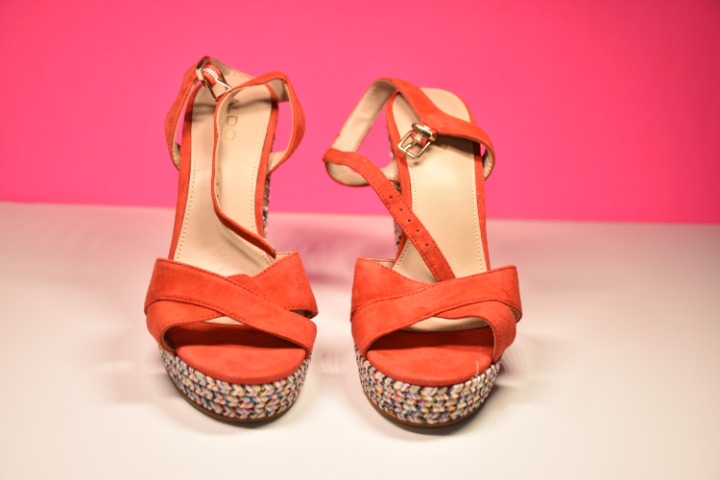ALDO Red Women Highheel Shoes 5 1/2