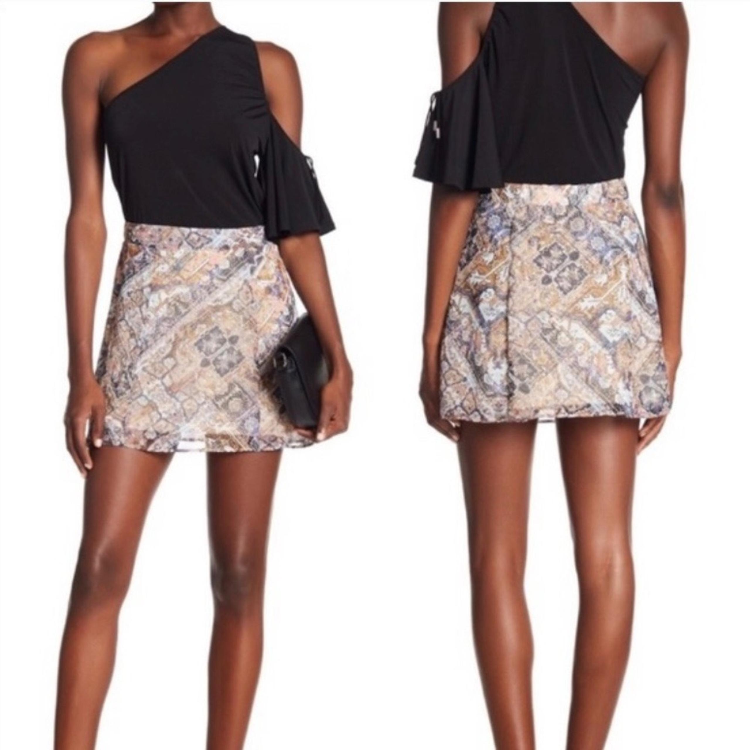 Huck Mini Skirt In Babes Of Babylon - Show Me Your MuMu