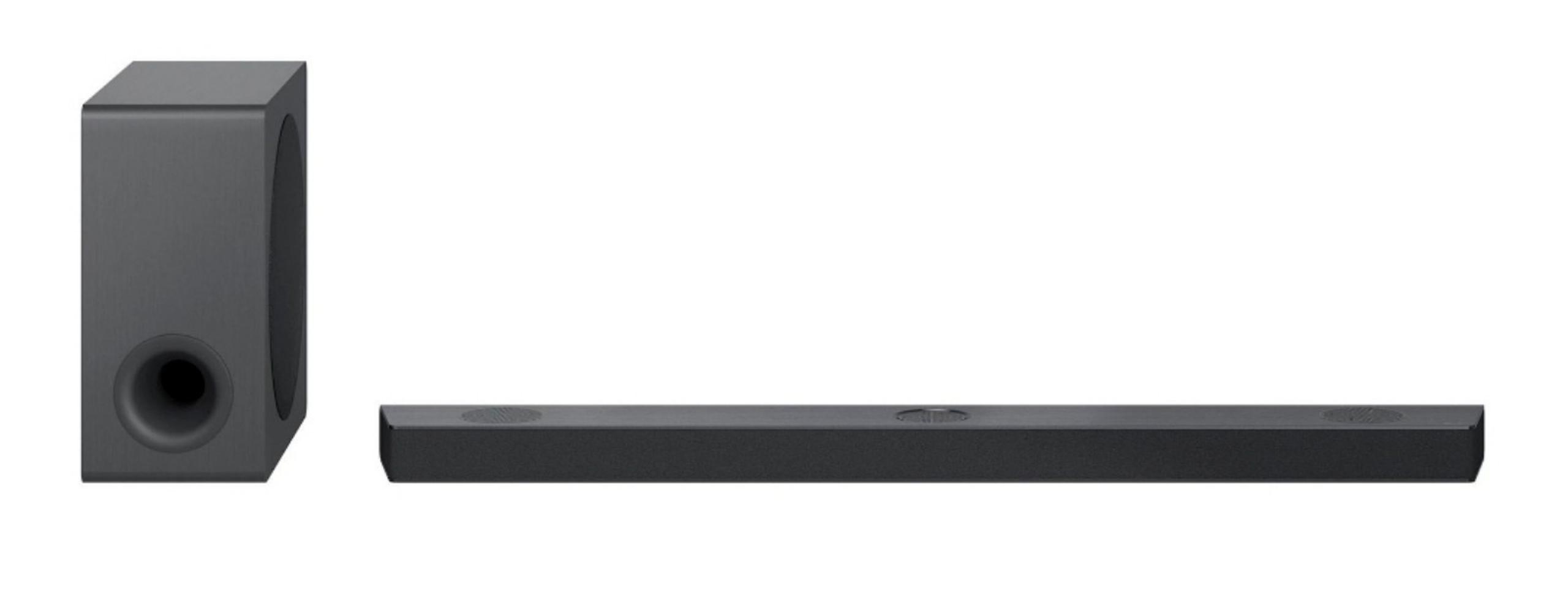 LG - 5.1.3 Channel Soundbar with Wireless Subwoofer, Dolby Atmos and DTS:X - Bla
