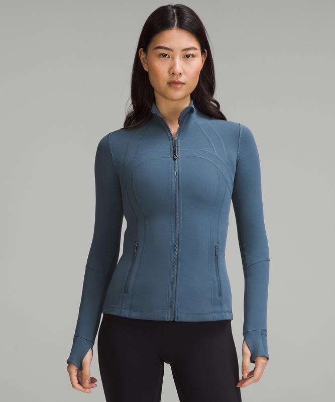 Lululemon Define Jacket *Nulu Iron Blue NWT Size 8
