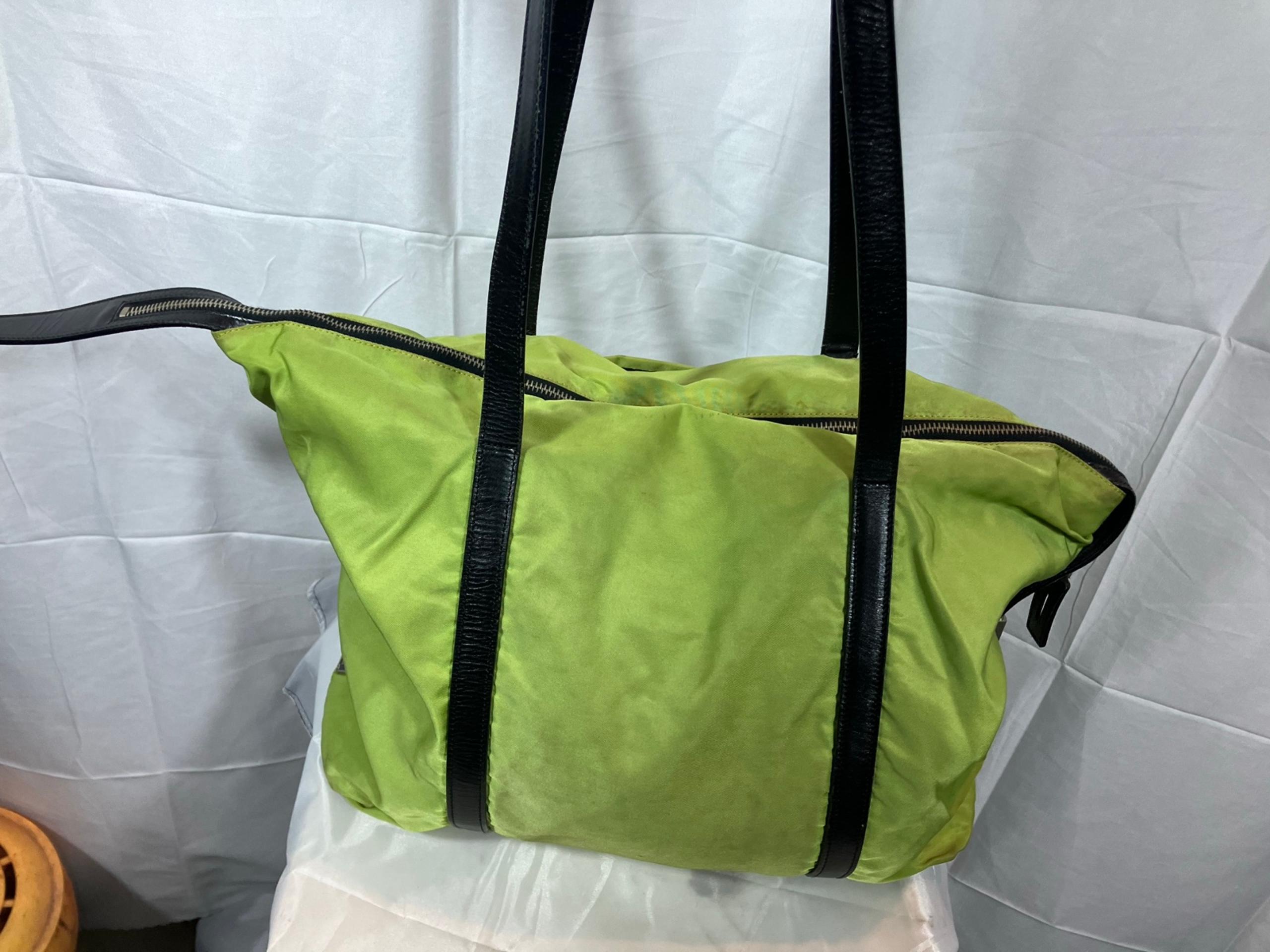 Authentic Prada Tessuto Boston Nylon tote/weekender
