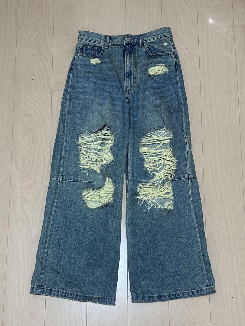 パンツ BREATH / grunge wide denim pants M BREATH / Grunge Wide Denim Pants M