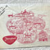 Vintage 1960s Map of Disneyland The Magic Kingdom In Anaheim California Placema