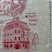 Vintage 1960s Map of Disneyland The Magic Kingdom In Anaheim California Placema