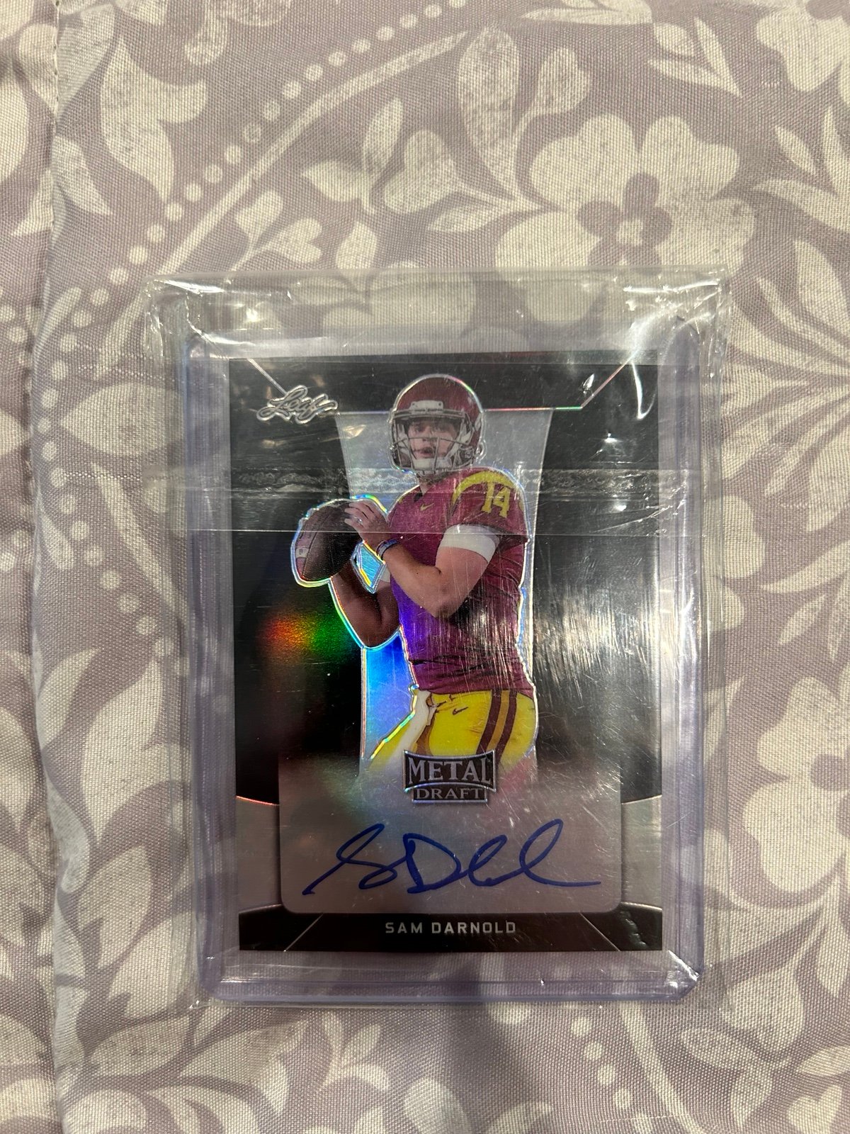 Sam Darnold 2018-Autograph Metal Draft-7/7 Rare