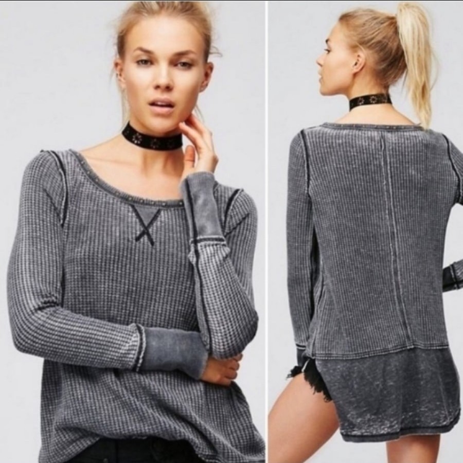 RARE Free People Oversized Star Studded Cuff Thermal M