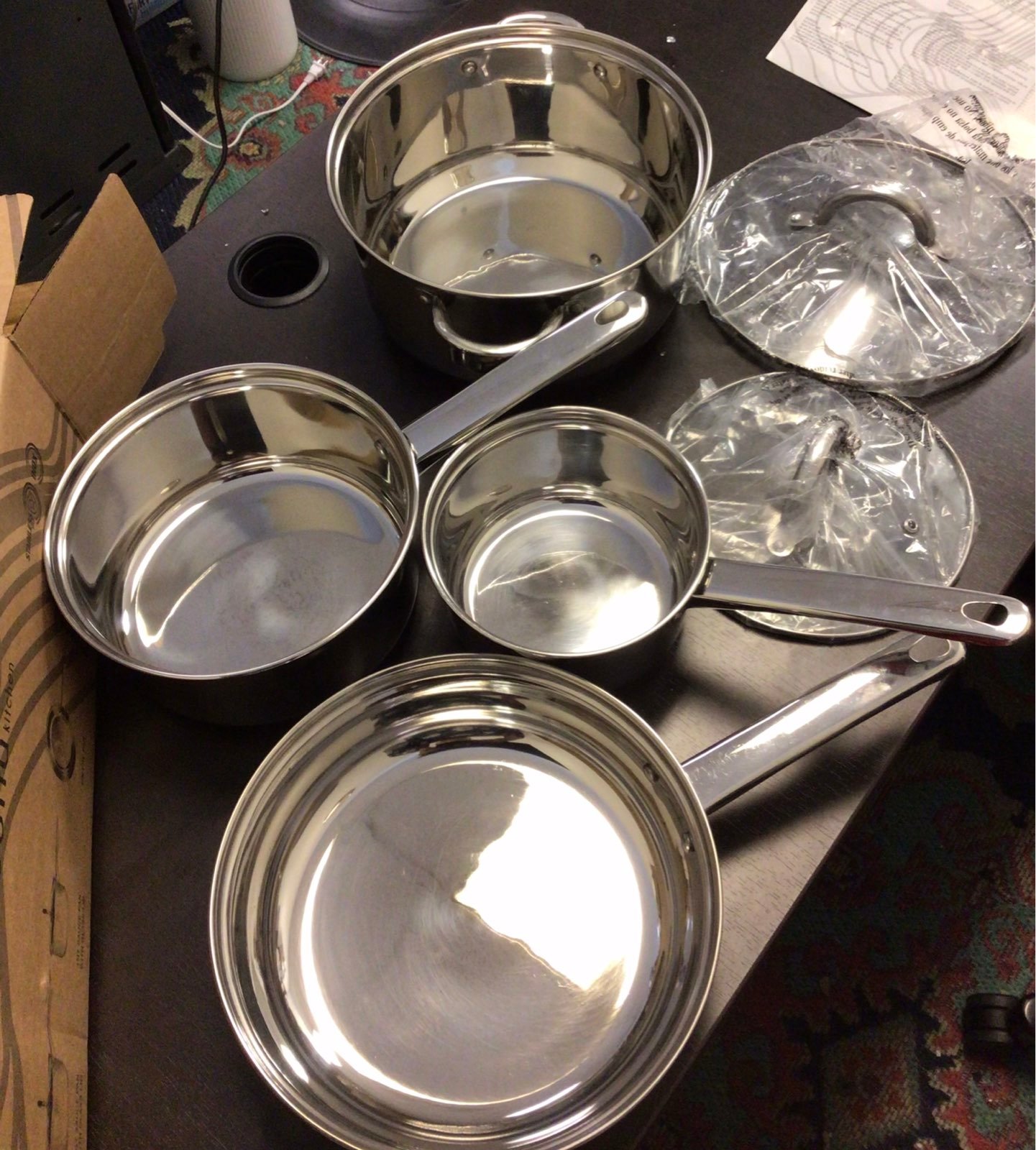 SEDONA KITCHEN 6 PC STAINLESS STEEL